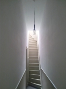 cage lamp stairs Nummer34.com