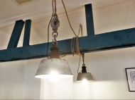 industrial hanging lamps pulley Nummer34.com