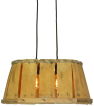 houten kersenmand lamp